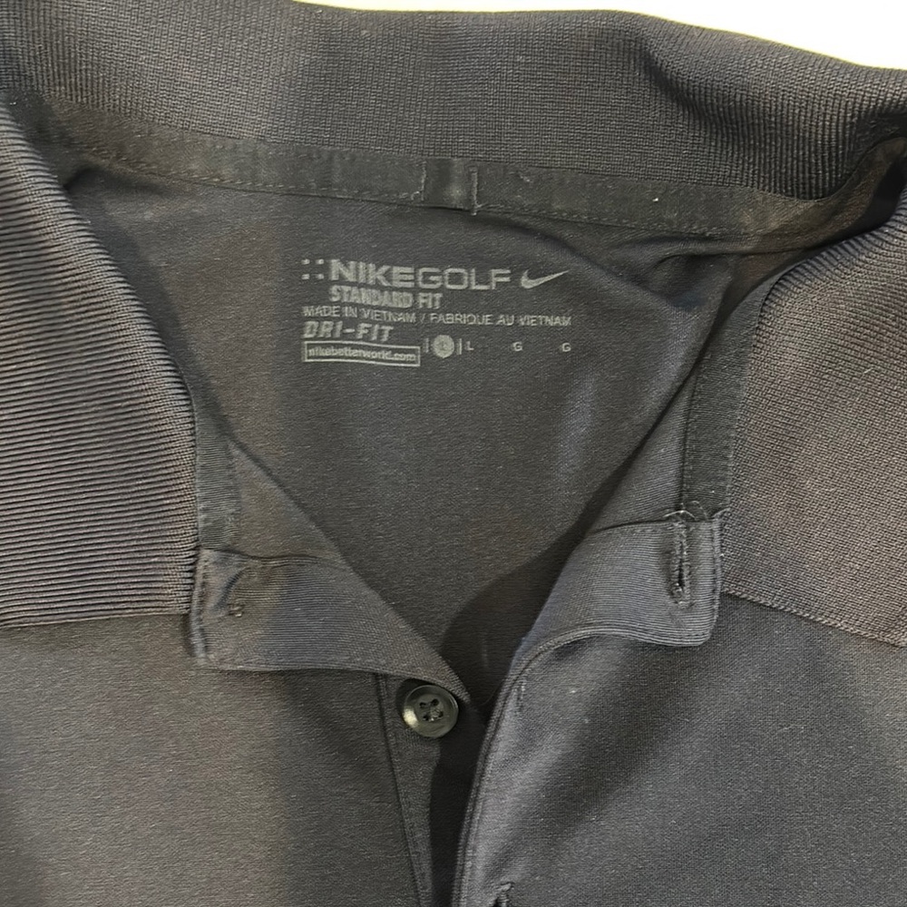 Nike Golf Black Polo Shirt